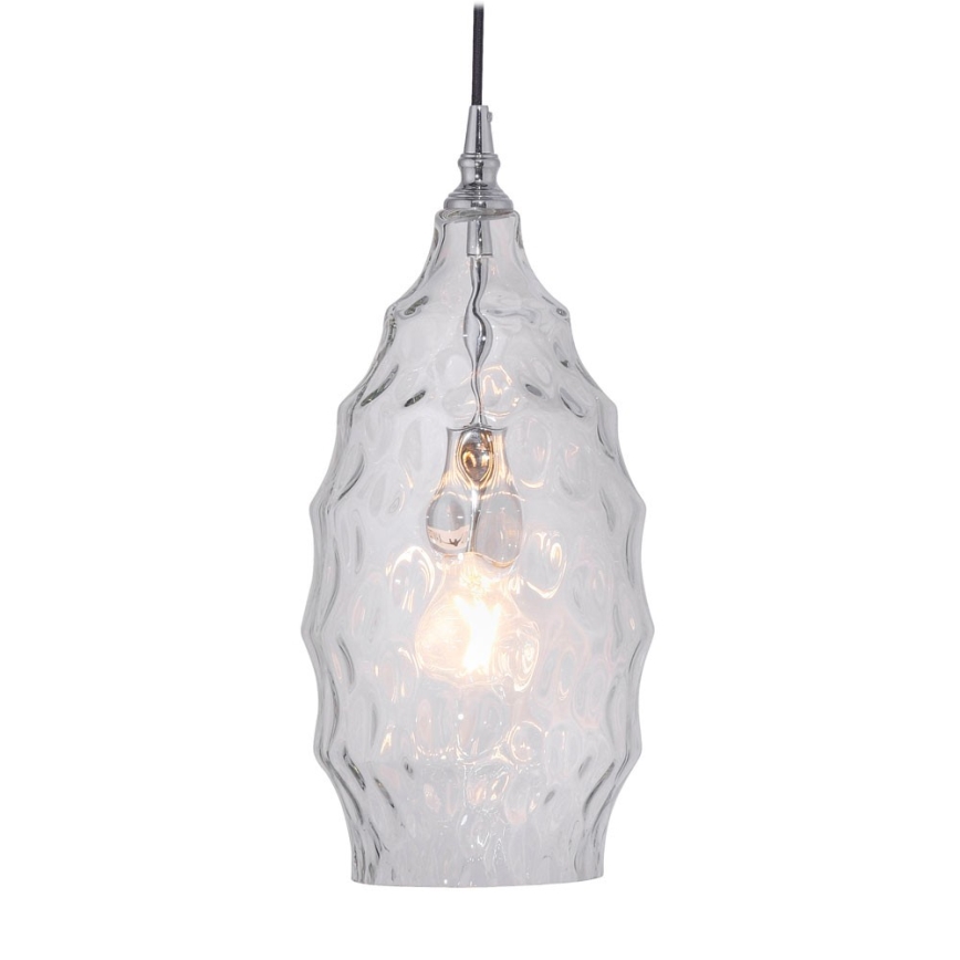 Paul Neuhaus 8267-00 - Kattokruunu johdossa SCARLETT 1xE27/60W/230V halkaisija 19 cm läpinäkyvä