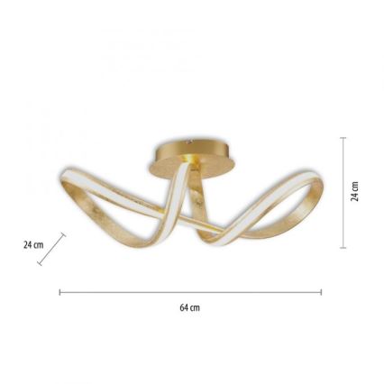 Paul Neuhaus 8331-12 - LED-himmennyskattokruunu MELINDA LED/30W/230V