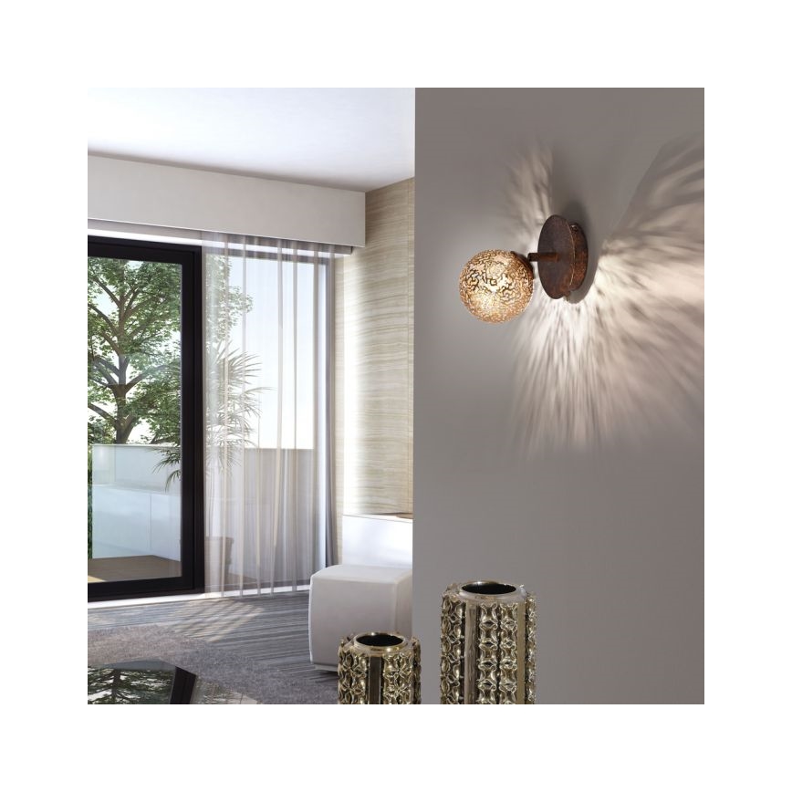 Paul Neuhaus 9031-48 - Seinävalaisin GRETA 1xG9/40W/230V