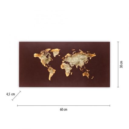 Paul Neuhaus 9056-48 - LED Seinäkoristevalo MAP LED/25W/230V 3000K