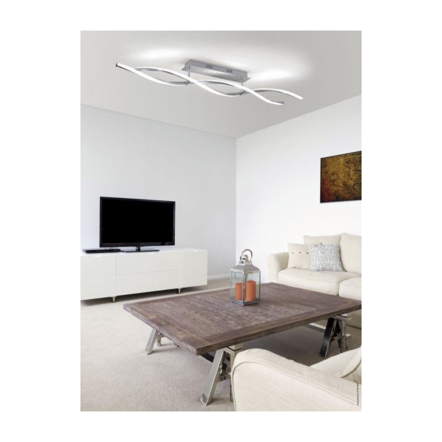 Paul Neuhaus 9143-55 - LED Himmennettävä pinta-asetettava kattokruunu POLINA 2xLED/10,2W/230V