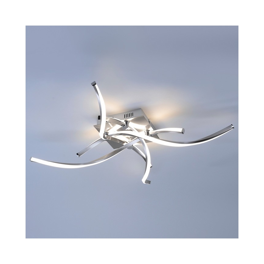 Paul Neuhaus 9144-55 - LED Himmennettävä pinta-asetettava kattokruunu POLINA LED/27W/230V