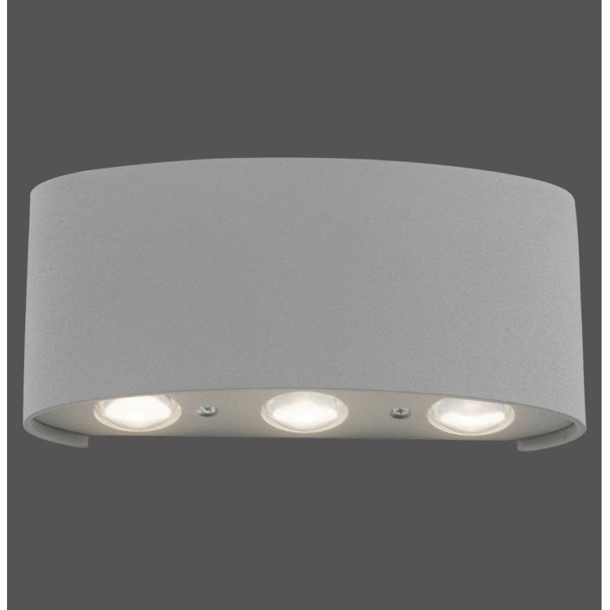 Paul Neuhaus 9488-21 - LED-ulkoseinävalo CARLO 6xLED/0,8W/230V IP54