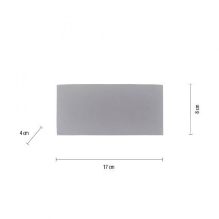 Paul Neuhaus 9488-21 - LED-ulkoseinävalo CARLO 6xLED/0,8W/230V IP54