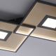 Paul Neuhaus - LED-himmennettävä kattovalaisin AMARA 1xLED / 45W / 230V + RC kulta