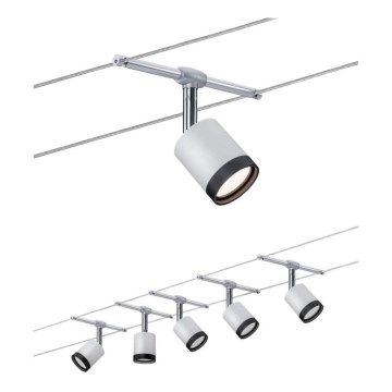 Paulmann 3981 - SARJA 5xLED/4W Kohdevalaisin lankajärjestelmään TUBE 230V