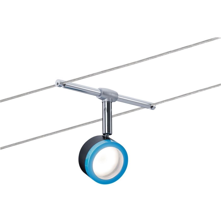 Paulmann 3982 - SETTI 5xLED/4W Kohdevalo johtosysteemiin TIP 230V