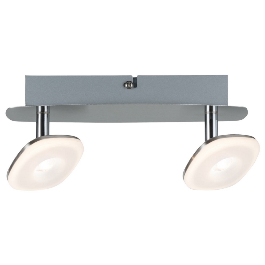 Paulmann 66651 - LED-kohdevalaisin SQUARELENSE 2xLED/3,2W/230V