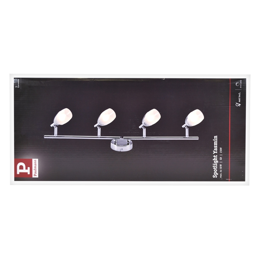 Paulmann 66692 - Kohdevalo YASMIN 4xG9/10W/230V