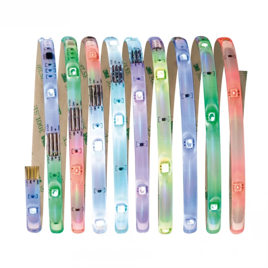 Paulmann 70481 - LED RGBW/9,6W Himmennettävä nauha DIGITAL 3 m 230V + kauko-ohjaus