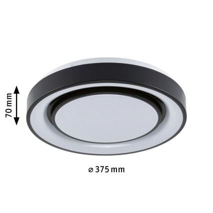Paulmann 70544 - LED RGBW/22W Himmennettävä kattovalo RAINBOW 230V 3000-6500K + kauko-ohjain