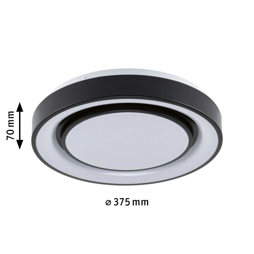 Paulmann 70544 - LED RGBW/22W Himmennettävä kattovalo RAINBOW 230V 3000-6500K + kauko-ohjain