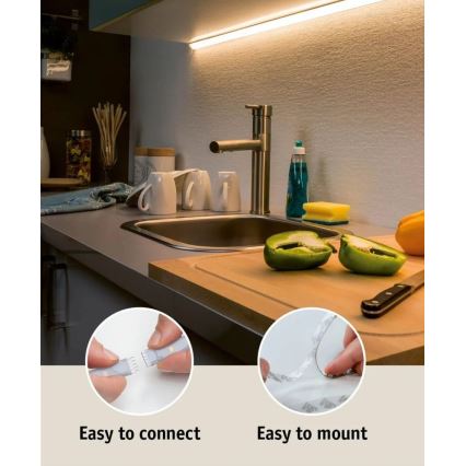 Paulmann 70671 - LED/18W IP44 Himmennettävä kylpyhuone valonauha MAXLED 1,5 m 6500K 230V