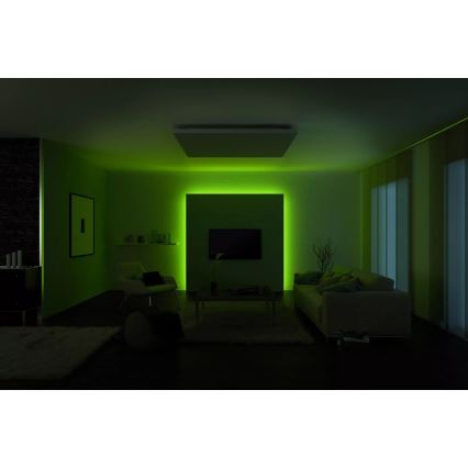 Paulmann 70674 - LED RGB/22W Himmennettävä nauha MAXLED 1,5 m 230V + kauko-ohjaus