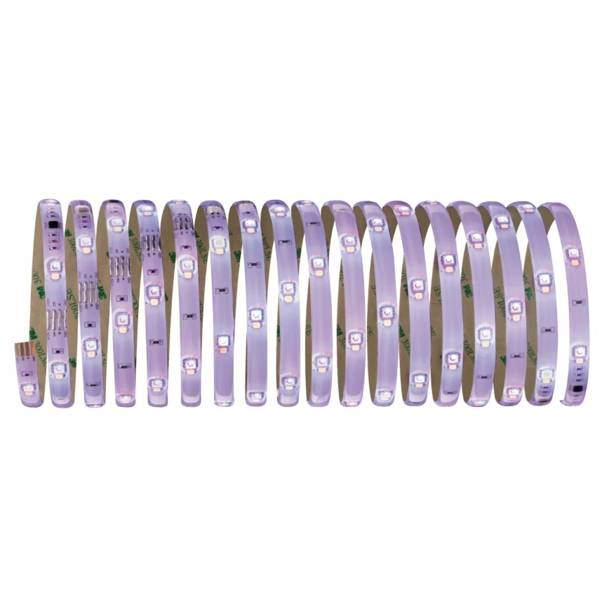 Paulmann 70697 - LED RGBW/10,5W Himmennettävä nauha DIGITAL 4,8m 230V + kaukosäädin
