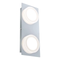 Paulmann 70883 - 2xLED/4,7W IP23 Kylpyhuoneen seinävalaisin DORADUS 230V