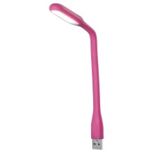 Paulmann 70887 - LED / 0,5W-lamppu USB 5V vaaleanpunainen