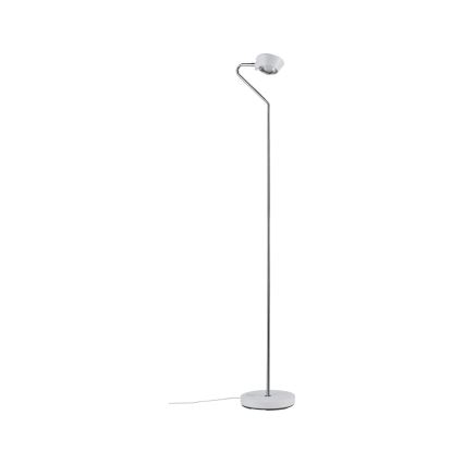 Paulmann 70920 - LED/7,5W Himmennettävä lattiavalaisin RAMOS 230V valkoinen/kiiltävä kromipinta