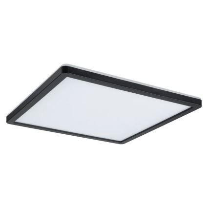 Paulmann 71001 - LED/16W Liitetty paneeli ATRIA 230V 3000K 29,3x29,3 cm musta