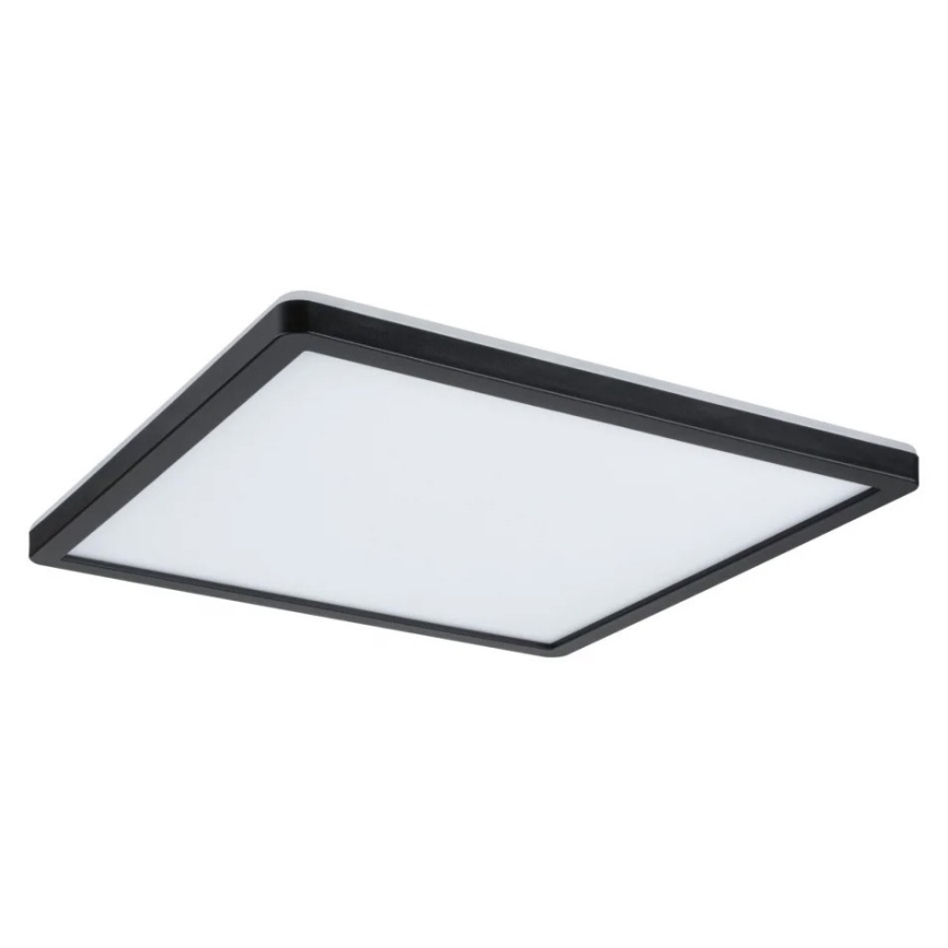Paulmann 71001 - LED/16W Liitetty paneeli ATRIA 230V 3000K 29,3x29,3 cm musta