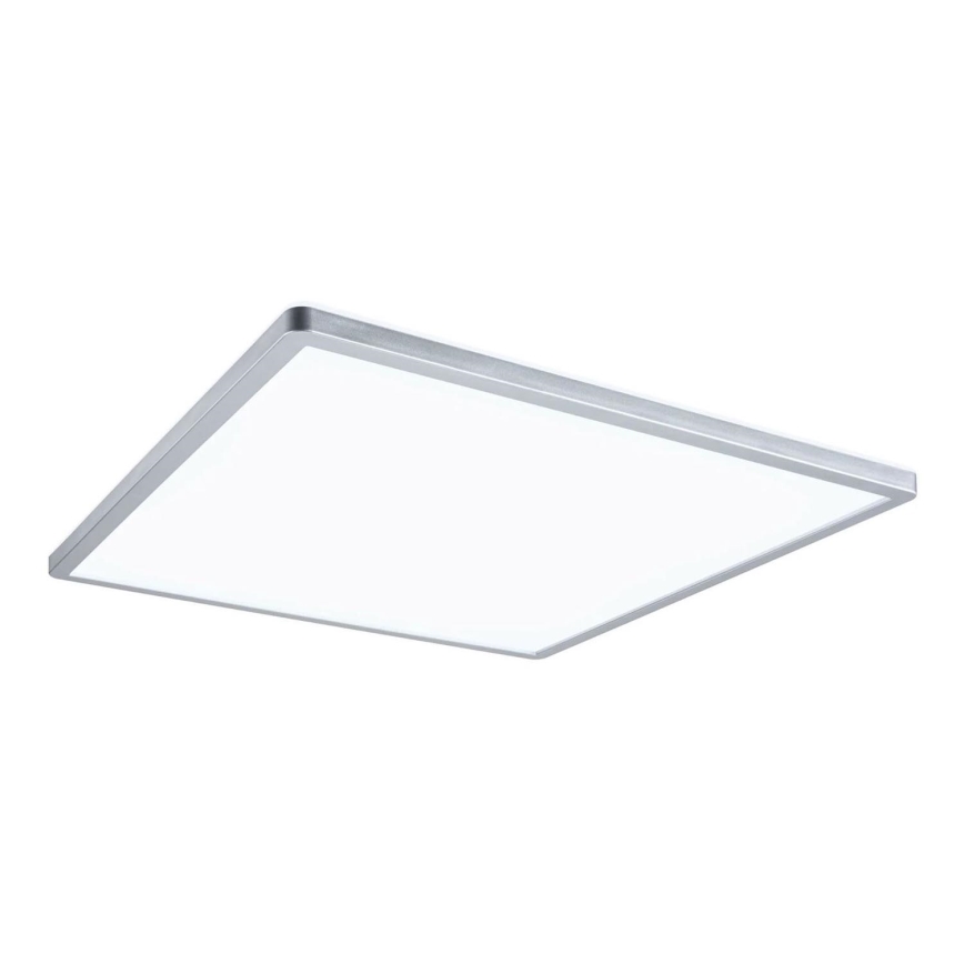 Paulmann 71009 - LED/22W himmennettävä ATRIA-paneeli 230V 4000K 42x42 cm mattakromi