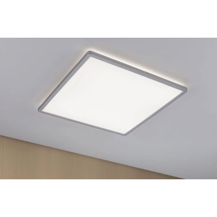Paulmann 71009 - LED/22W himmennettävä ATRIA-paneeli 230V 4000K 42x42 cm mattakromi