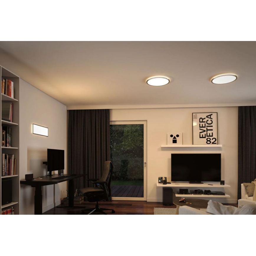 Paulmann 71020 - LED/20W RGBW himmennettävä ATRIA-paneeli 230V 4000K 20x58 cm + kaukosäädin