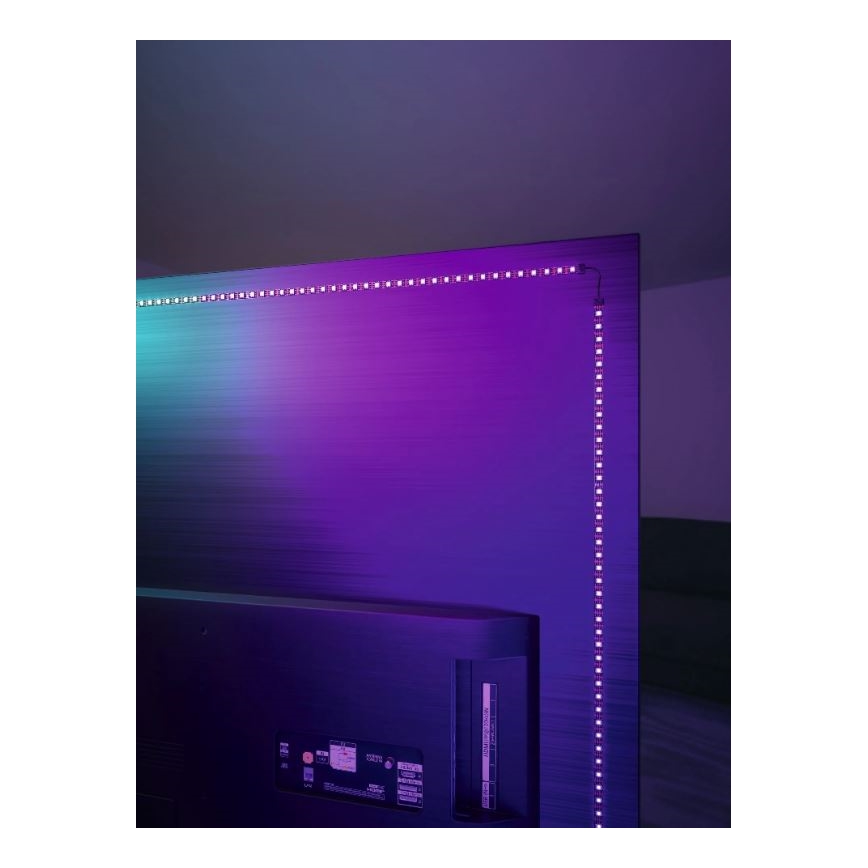 Paulmann 78880 - LED/3,5W RGB Himmennettävä nauha televisioon 2m ZOLL 5V + kauko-ohjaus