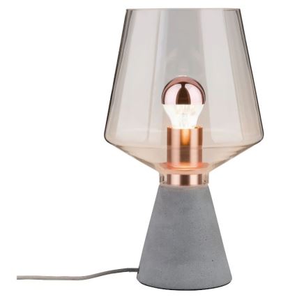 Paulmann 79665 - 1xE27/20W Pöytävalaisin NEORDIC YORIK 230V