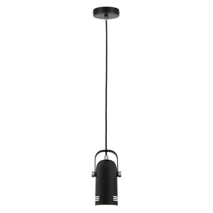 Paulmann 79766 - LAVEA LED RGBW riippuvalaisin vaijerilla, 1xE27/9W, 230V, musta
