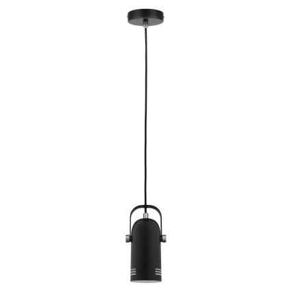Paulmann 79766 - LAVEA LED RGBW riippuvalaisin vaijerilla, 1xE27/9W, 230V, musta