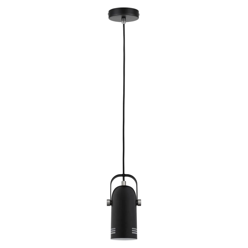 Paulmann 79766 - LAVEA LED RGBW riippuvalaisin vaijerilla, 1xE27/9W, 230V, musta