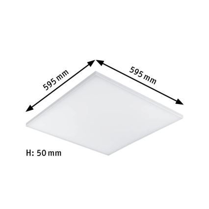 Paulmann 79822 - LED/34W Himmennettävä kattovalaisin VELORA 230V