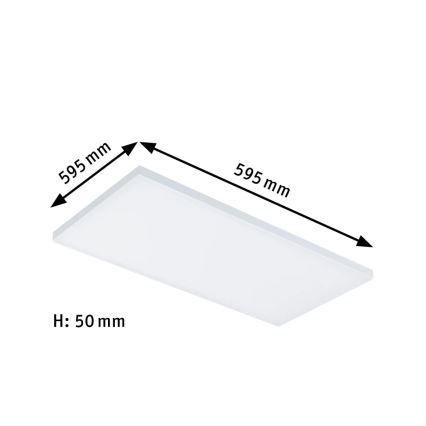 Paulmann 79827 - LED/15,5W Himmennettävä valaisin SMART VELORA 230V 2700-6500K