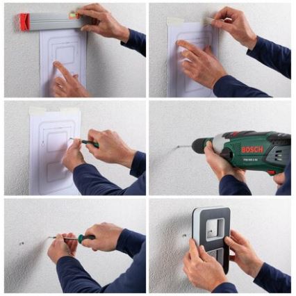 Paulmann 79842 - LED/0,2W IP44 Aurinkokäyttöinen talon numero 1,2V 1500 mAh