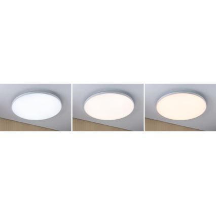 Paulmann 79894 - LED/38W Kattovalaisin VELORA 230V 3000/4000/6500K halkaisija 60 cm valkoinen