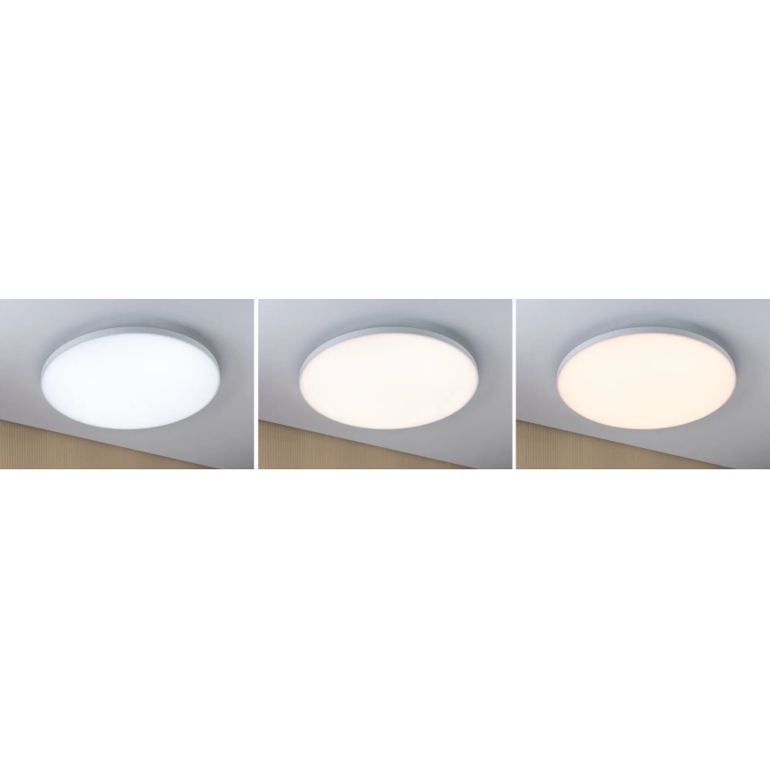 Paulmann 79894 - LED/38W Kattovalaisin VELORA 230V 3000/4000/6500K halkaisija 60 cm valkoinen