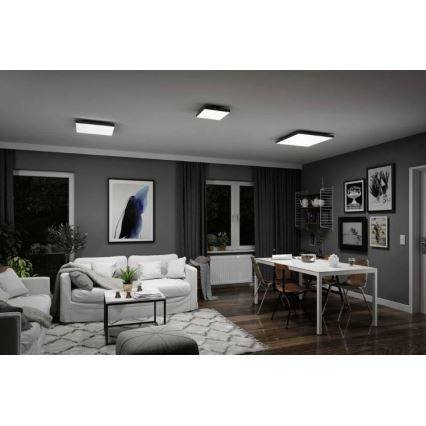 Paulmann 79909 - LED/31W RGBW himmennettävä kattovalaisin VELORA 230V 3000-6500K + kaukosäädin