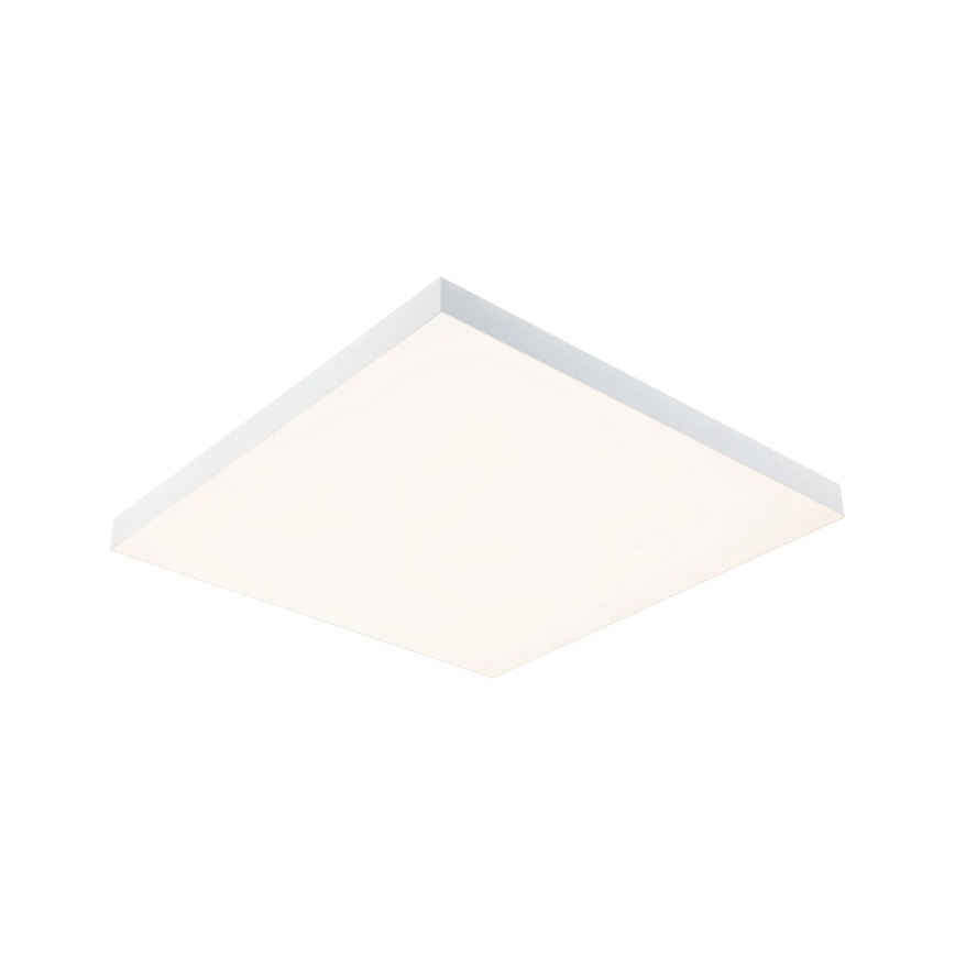 Paulmann 79910 - LED/31W RGBW Himmennettävä kattovalaisin LORIA 230V 3000–6500K 59,5 x 59,5 cm valkoinen + kaukosäädin