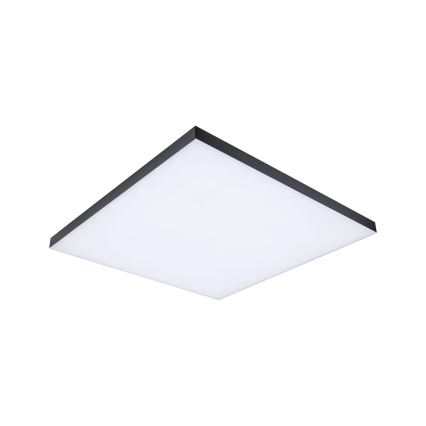 Paulmann 79913 - LED/31W RGBW Himennettävä kattovalaisin LORIA 230V 3000-6500K 59,5x59,5 cm musta + kaukosäädin