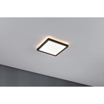 Paulmann 79920 - LED/11,2W Himennettävä paneeli ATRIA 230V 3000K 19x19 cm musta