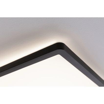 Paulmann 79920 - LED/11,2W Himennettävä paneeli ATRIA 230V 3000K 19x19 cm musta