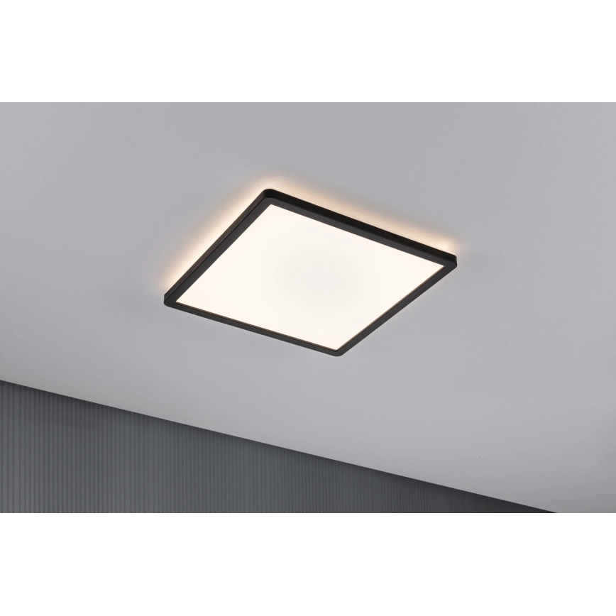 Paulmann 79921 - LED/16W Himmennettävä ATRIA-paneeli 230V 3000K 29,3x29,3 cm musta