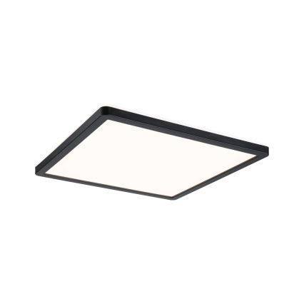 Paulmann 79921 - LED/16W Himmennettävä ATRIA-paneeli 230V 3000K 29,3x29,3 cm musta