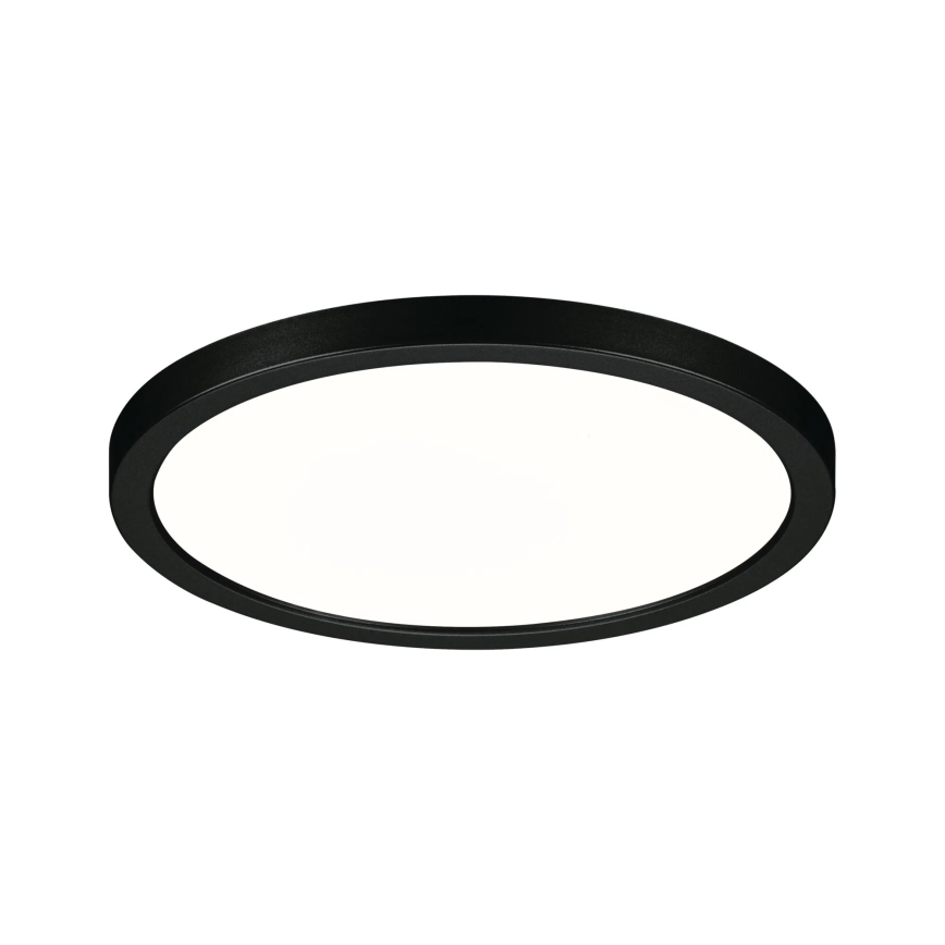 Paulmann 79965 - LED/13W IP44 Himennettävä kylpyhuoneen upotettava alasvalo AREO 230V halkaisija 17,5 cm musta