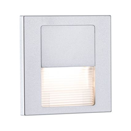 Paulmann 80000 - LED/1W Portaikkunvalo TSARO 230V Follow/matattu kromi