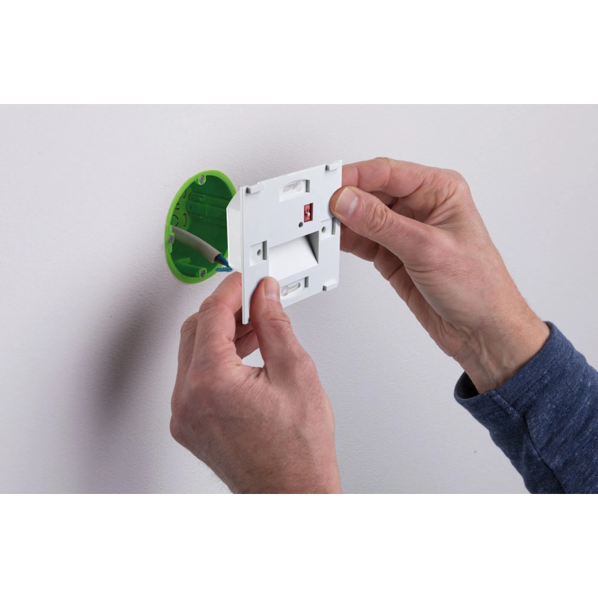 Paulmann 80001 - LED/1W Portaikkunvalo TSARO 230V Follow/musta