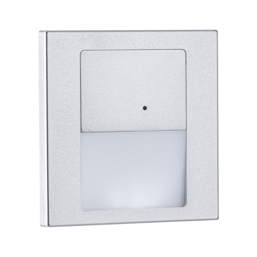 Paulmann 80003 - LED/1W Porrasvalaisin anturilla TSARO 230V Johto/matattu kromi