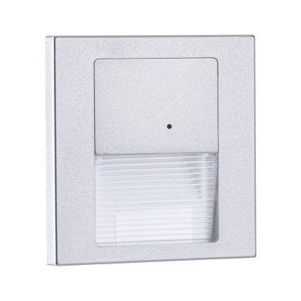 Paulmann 80003 - LED/1W Porrasvalaisin anturilla TSARO 230V Johto/matattu kromi