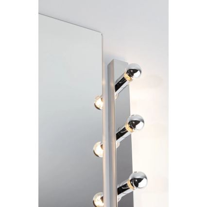 Paulmann 80096 - 3xE14/40W IP44 Kylpyhuoneen peilivalo REGULA 230V kiiltävä kromi